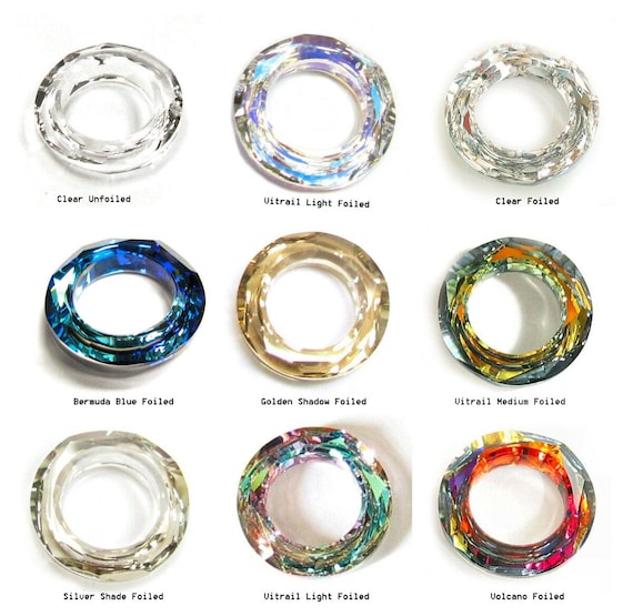 スワロフスキーおまとめ スワロフスキー® 4139 コズミック リング ストーン (ペンダント) 14 mm