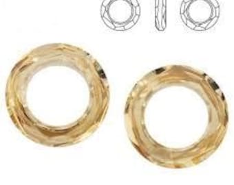 Swarovski Crystal 4139 Round Donut Cosmic Ring 14mm, 20mm and 30mm 
