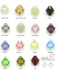 Swarovski® 6301 Top Drilled Bicone Pendant Beads. Sold in Packs of 6 Pieces. Available in 6 & 8mm and in Various Colours. product logo