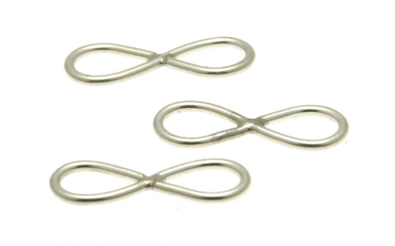 Silver Infinity Pendant,Infinity Bracelet Charm,Infinity Link Charm Necklace Infinity Charm Infinity Link Sterling Silver Infinity Charm