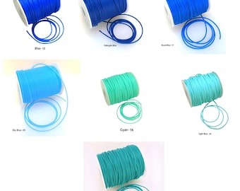 Zachte slang transparante kleur 2 mm holle rubberen slang koord cover geheugen draad 20 meter 10 meter 5 meter industrieel rubber (kleur: 1. mix kleur, maat: 10 meter