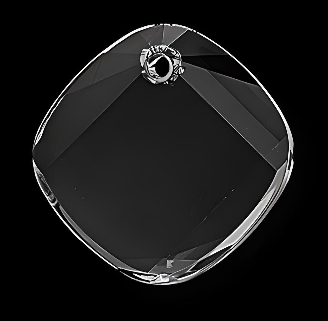 スワロフスキー® 6058 メトロペンダント クリスタルクリア。18 mmと25 