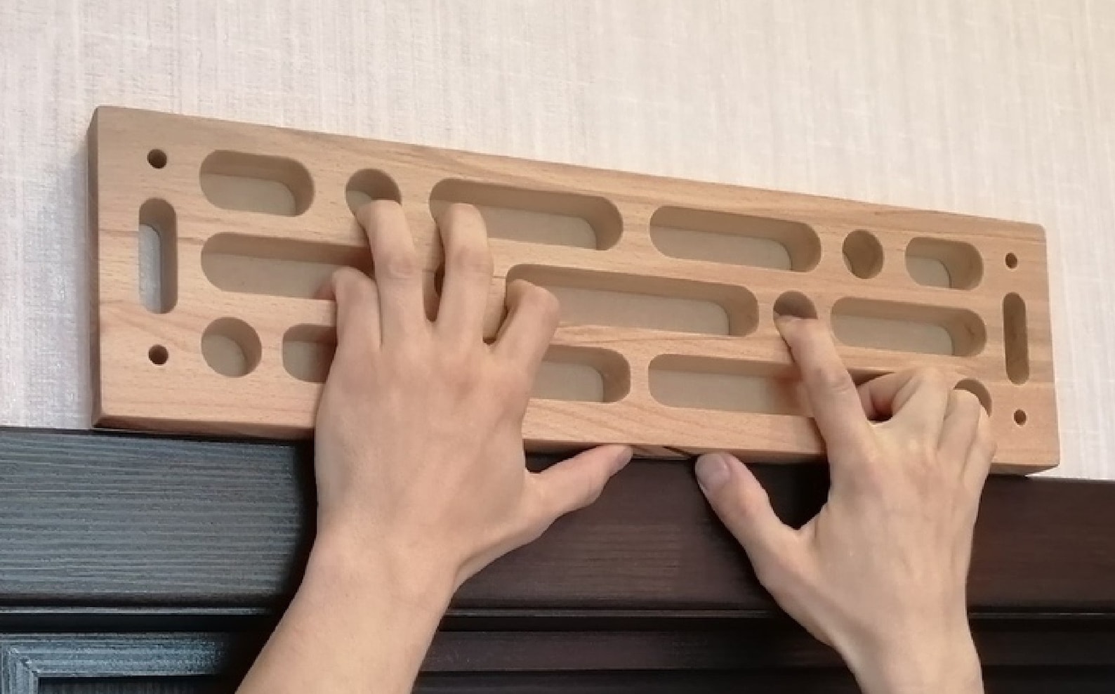 Fingerboard Hangboard Rock climbing Hang board Etsy