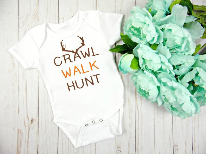 Baby Boy Onesie Country Baby Boy Onesie Hunting Onesie For Etsy