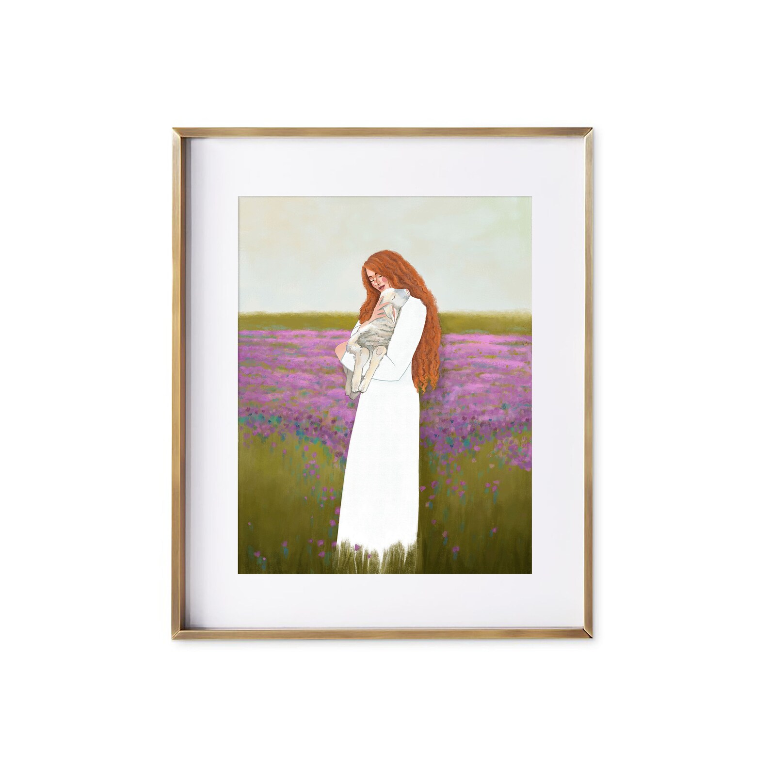 Easter Lamb of God Art Print / LDS Jesus Christ Christian Etsy