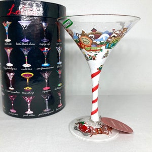 Lolita Espresso Martini Hand Painted Cocktail Glass Cocktail Glass
