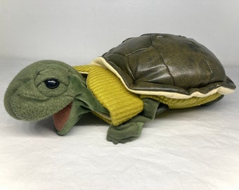 Folkmanis Turtleneck Turtle Hand Puppet 13”