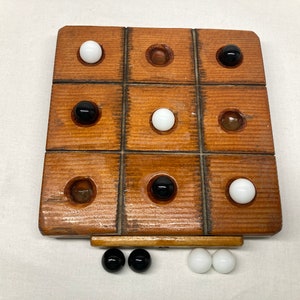 Marble Tic Tac Toe - Decorative Coffee Table Games - Dear Keaton