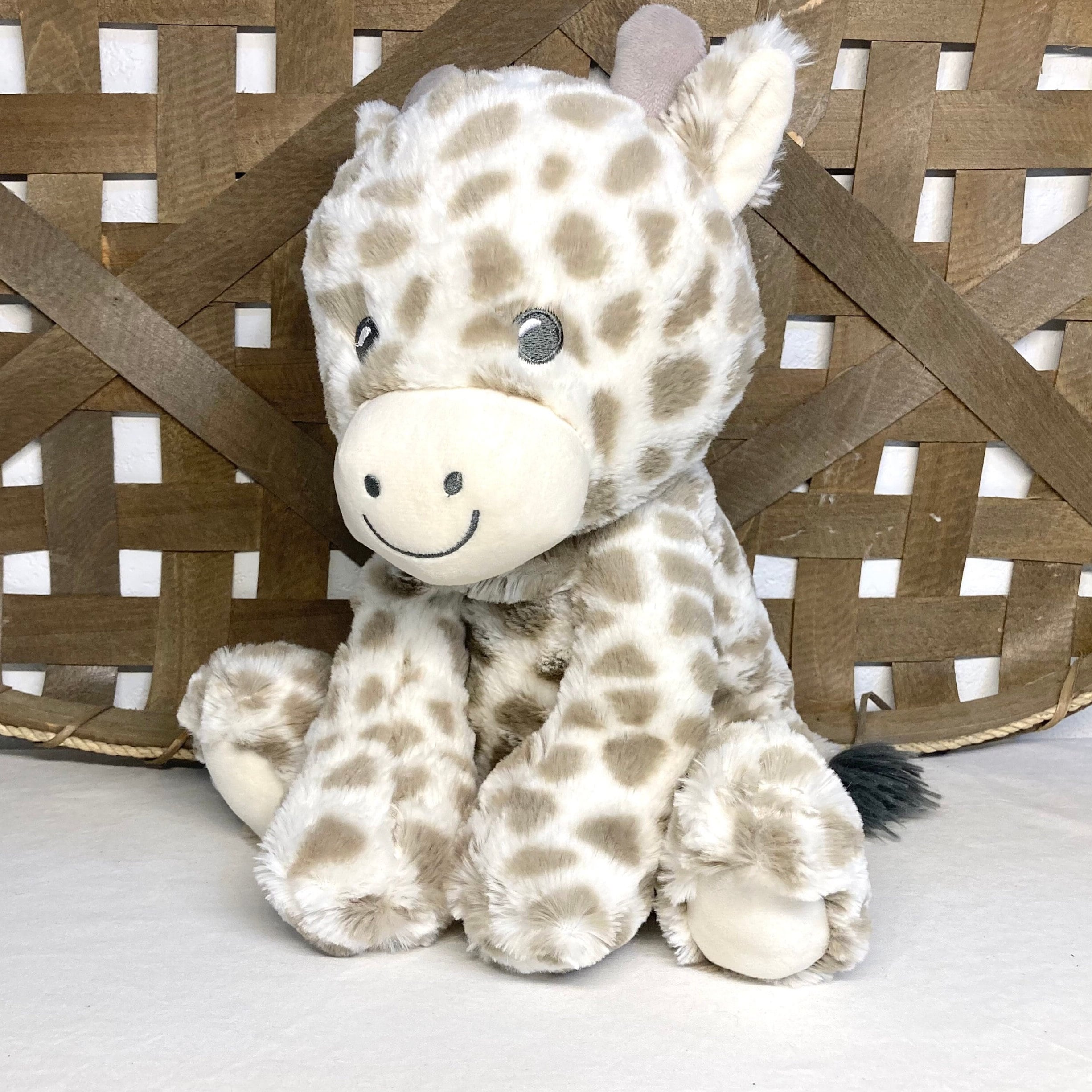 Kellytoy Jungle Friends Giraffe Rattle Stuffed Plush 12