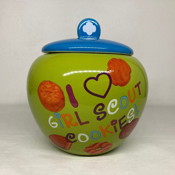 Girl Scout Cookie Jar Etsy