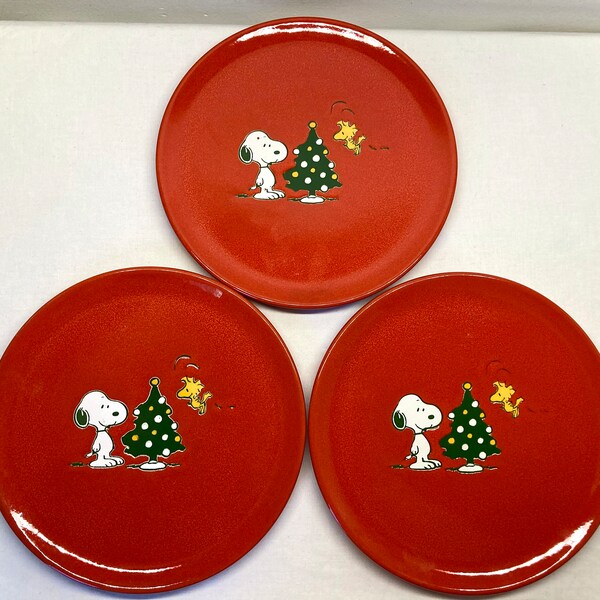 Peanuts Halloween Plates Etsy