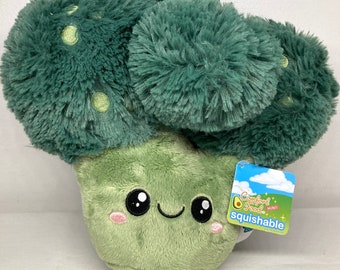 Squishable Broccoli Plush 10”