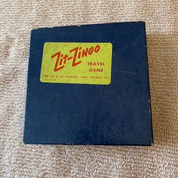 Zit Zingo Game Etsy