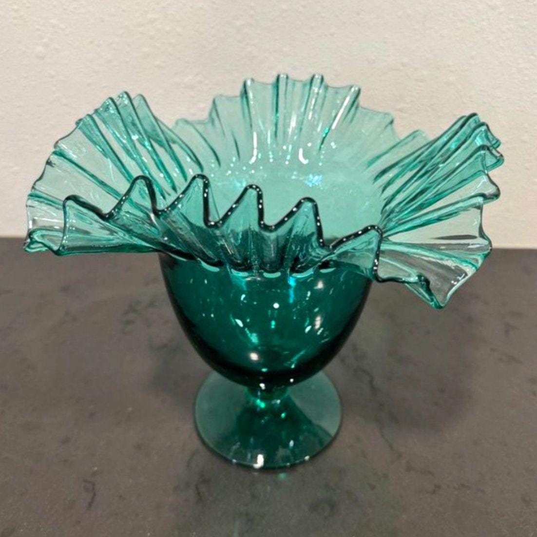 Blenko Glass Vase - Etsy
