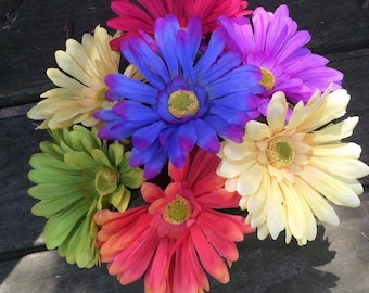 Handcrafted Daisy Flower Pen - Colorful Bouquet, Teacher Gift