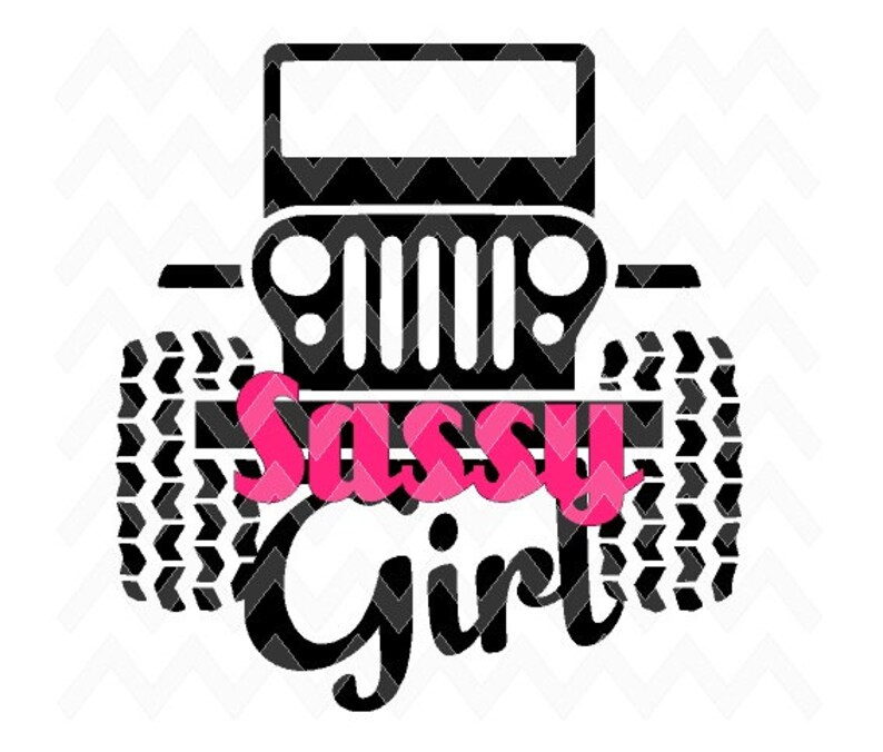 Download Sassy Jeep Girl JEEP Wrangler Offroad 4x4 SVG Cut File ...