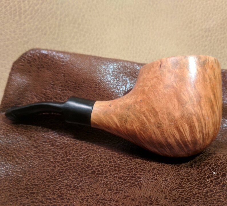 Handmade Bent Nose Warmer Briar Tobacco Pipe Etsy