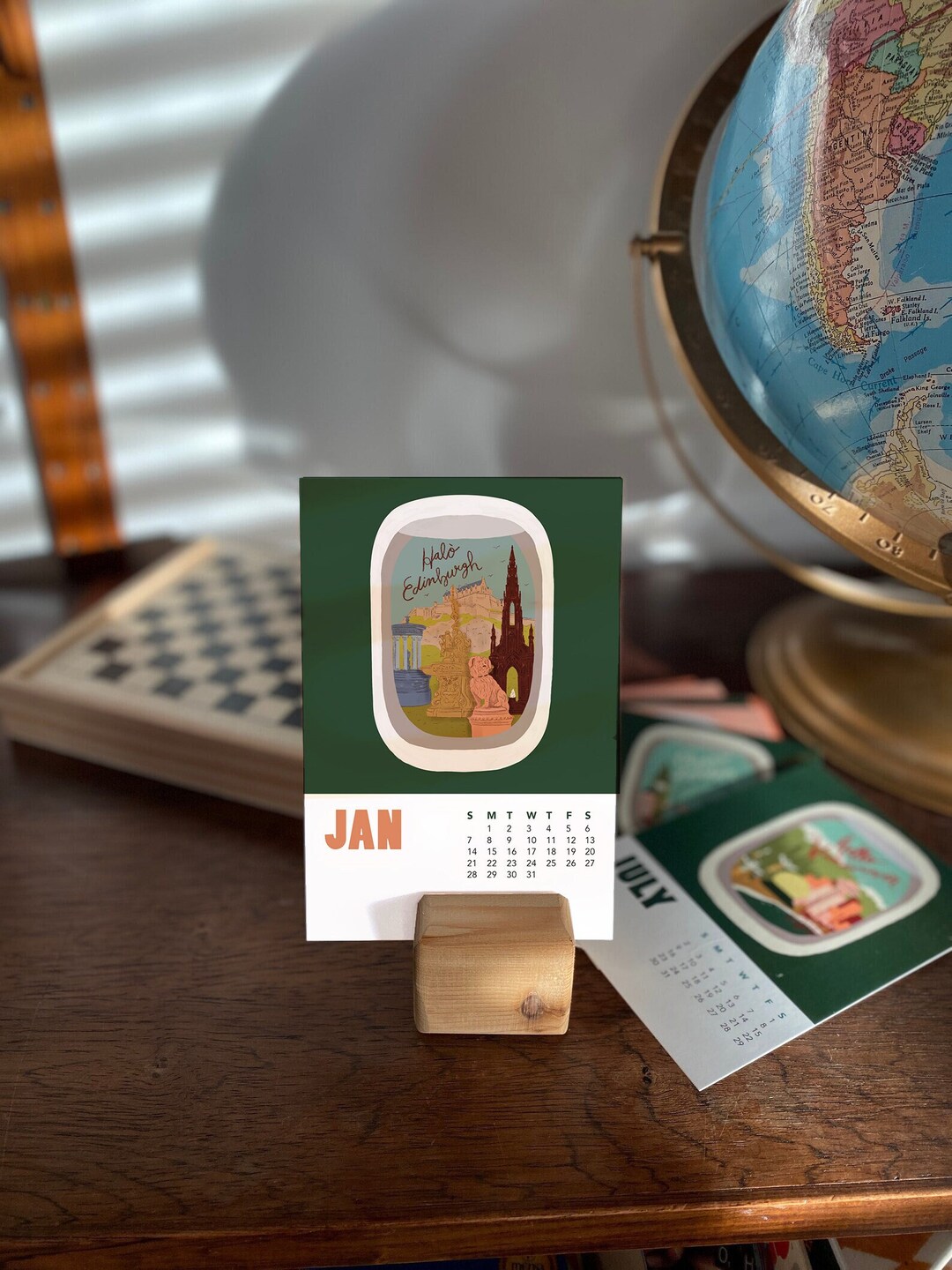 Around the World Calendar 2024 Etsy