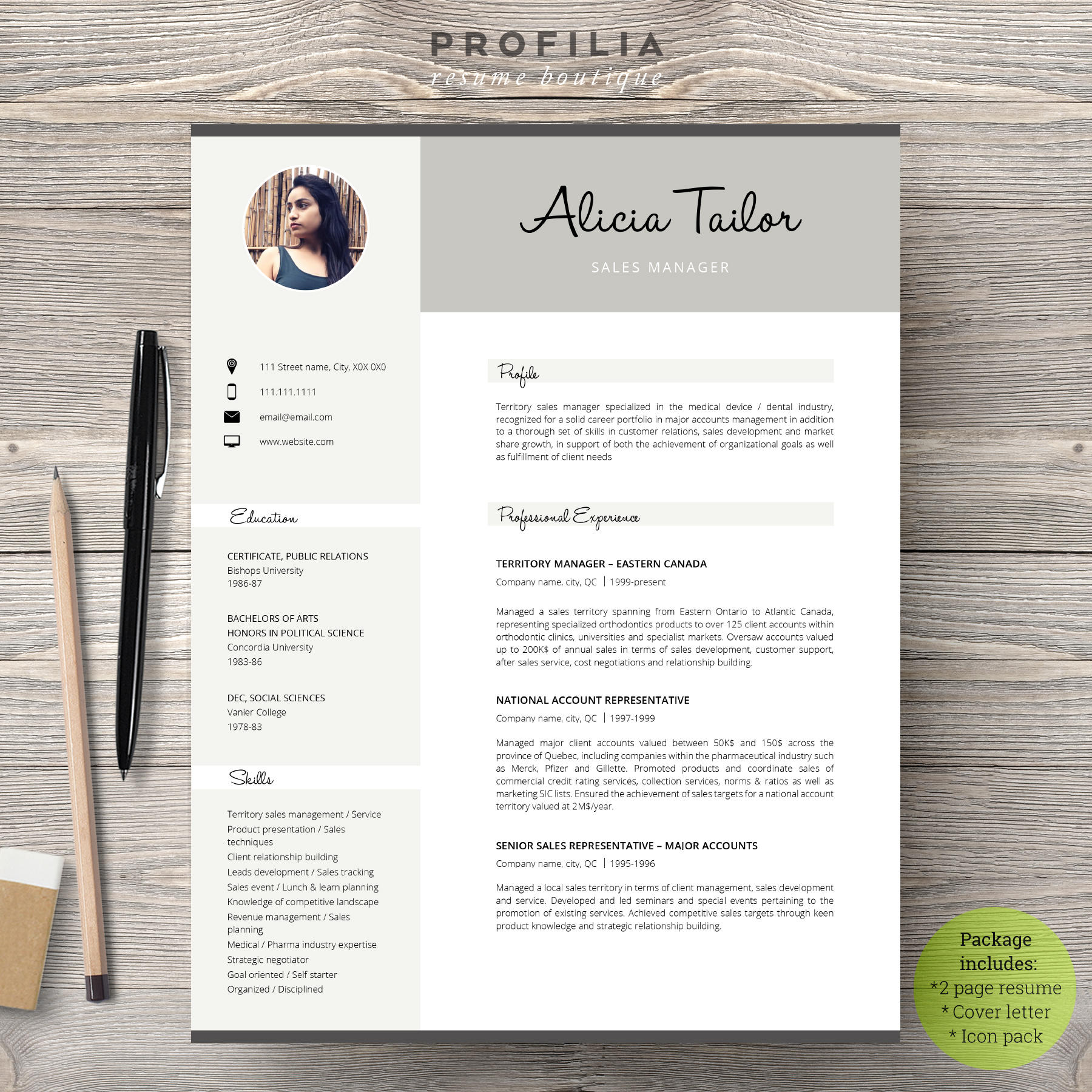 etsy resume and cover letter templates