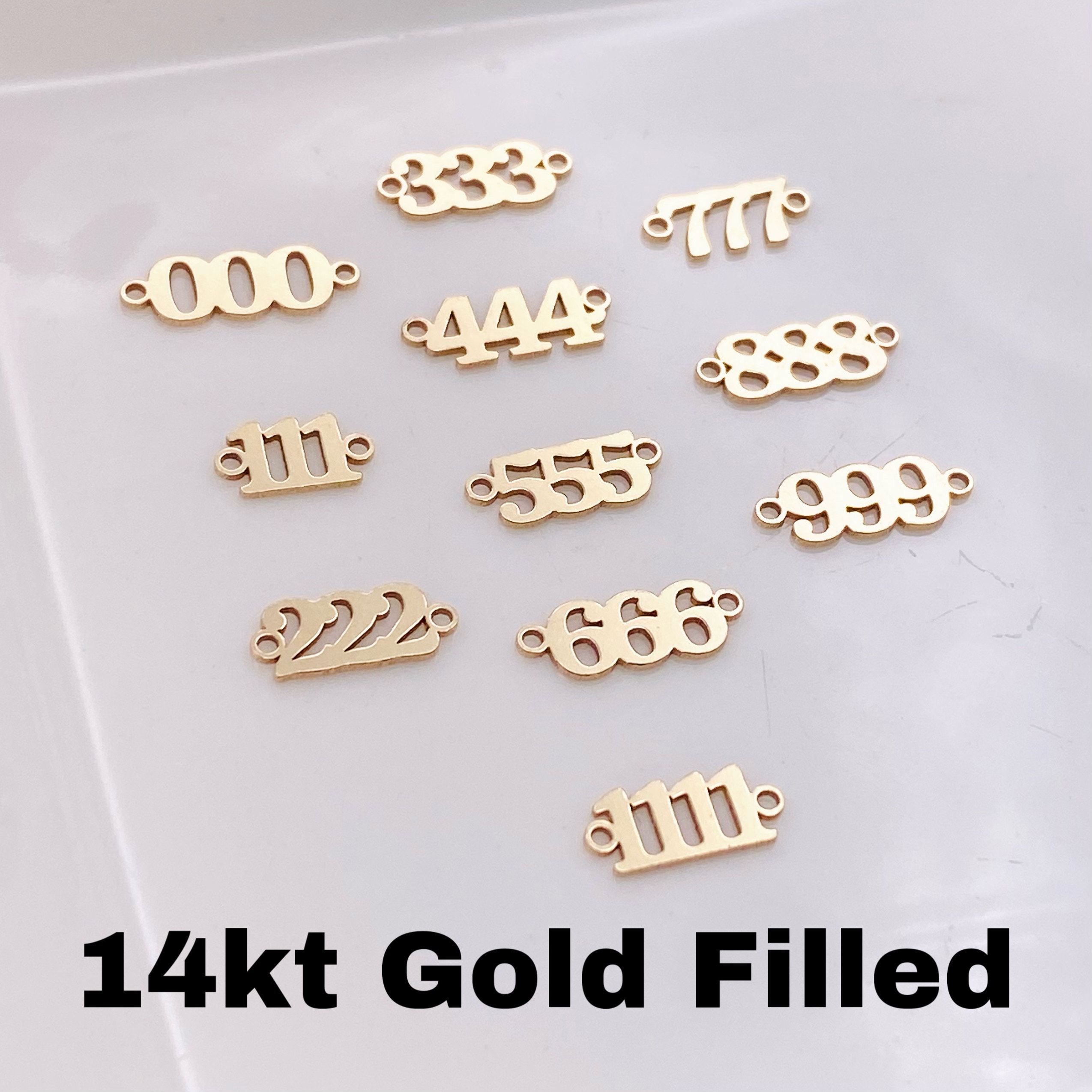 Bulk 20 Stainless Steel Number Charms - Choose Your Number - 1 - 25 Cursive Font - NUMBER002IND-B 25