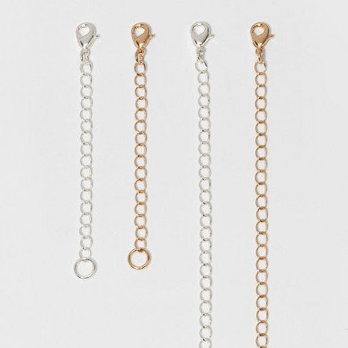 Necklace Extender Extra Chain for Adjustable Necklace Etsy