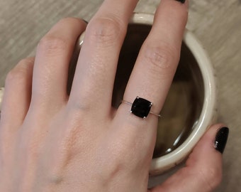 Black Onyx Ring Etsy Black Onyx Ring Etsy