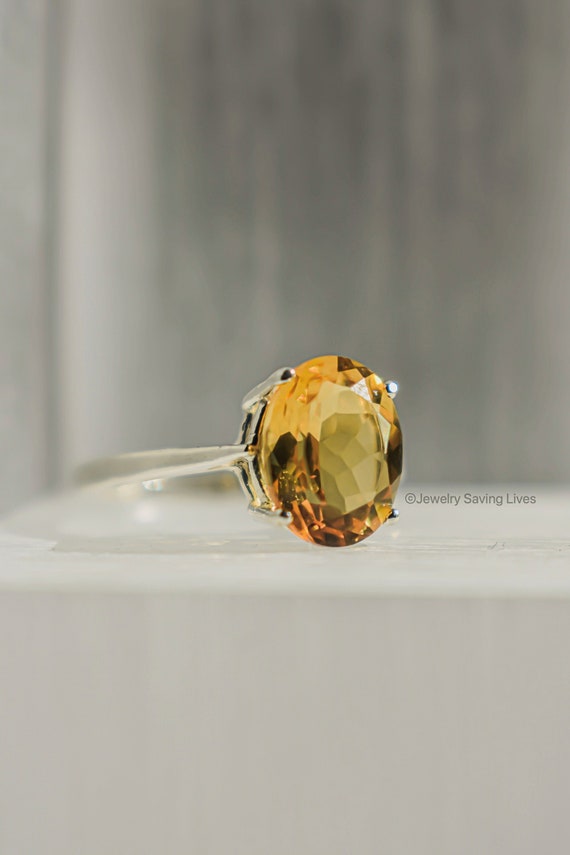 Citrine ring online outlet