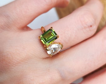 Etsy stone shop rings