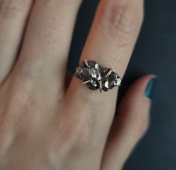 Meteorite Engagement Rings