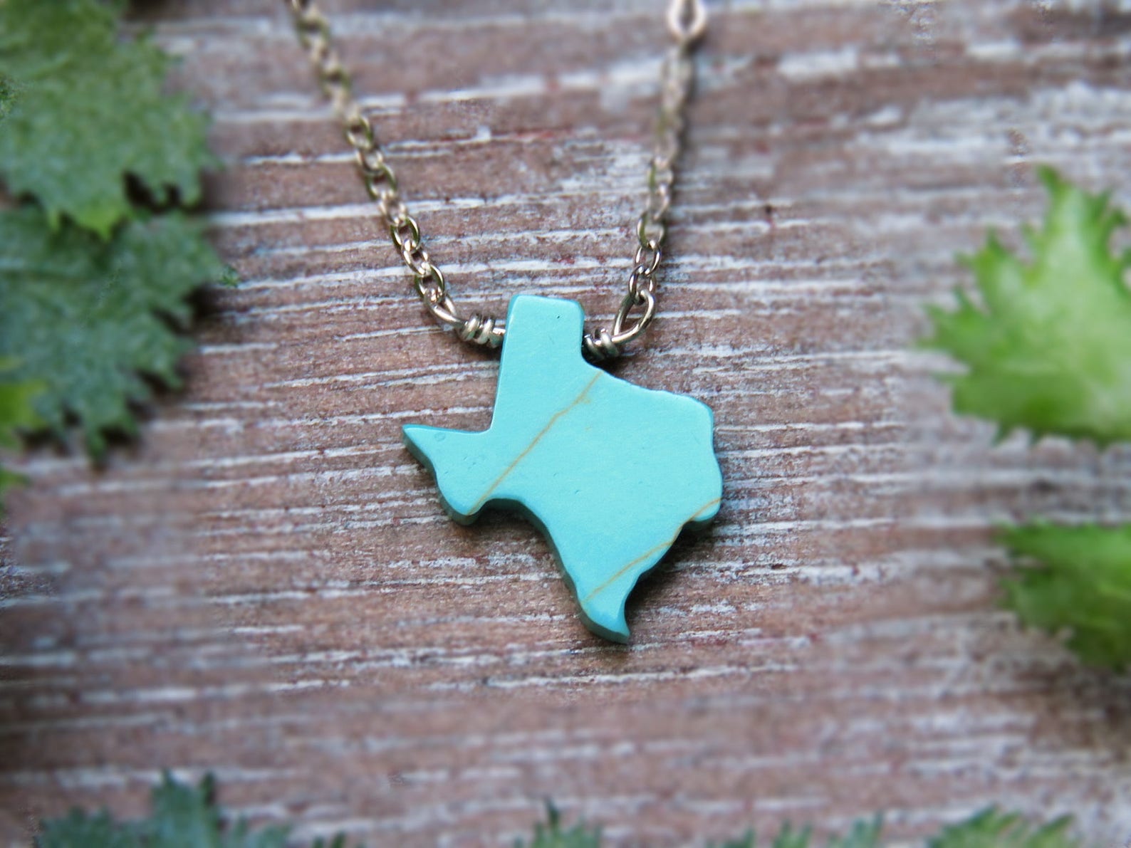 Turquoise texas necklace turquoise necklace texas pride Etsy