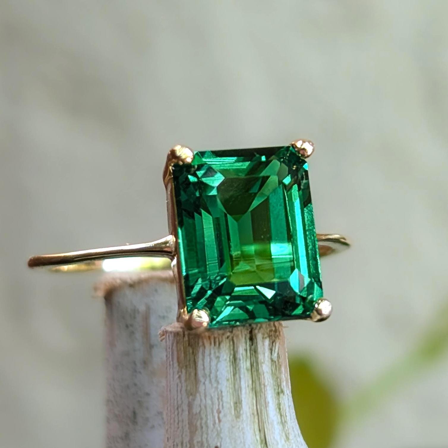 8 carat emerald - Etsy 日本