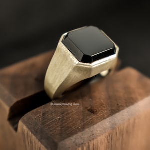 Men&#39;s Onyx Ring, Men&#39;s Onyx, Men&#39;s ring, Onyx ring, masculine mens ring, Mens wedding ring, Mens engagement ring