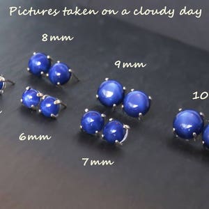 natural star sapphire earrings