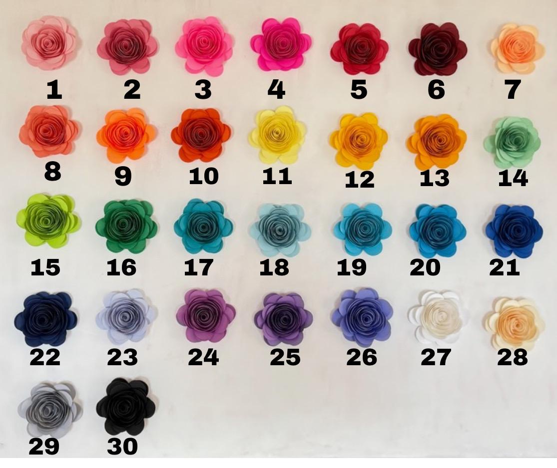 Handmade Paper Flower Bouquet: Colorful Rosettes, Nursery Decor - Etsy