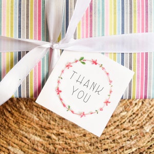 Thank You Tags, gift tags, Thank you cards business, Tags for handmade items, instant download, printable tags