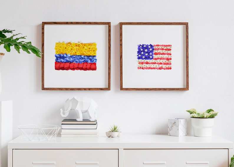 Colombia, Colombia art, Colombia poster, Colombia home decor, Colombia Wall Art, Cartagena, Colombian Art, Tropical Art image 4