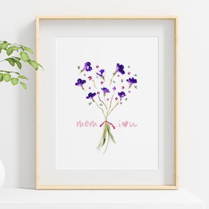 Mothers day printable gift ideas, Mothers day gift from Daughter, gift for Mom, happy mothers day, printable wall art