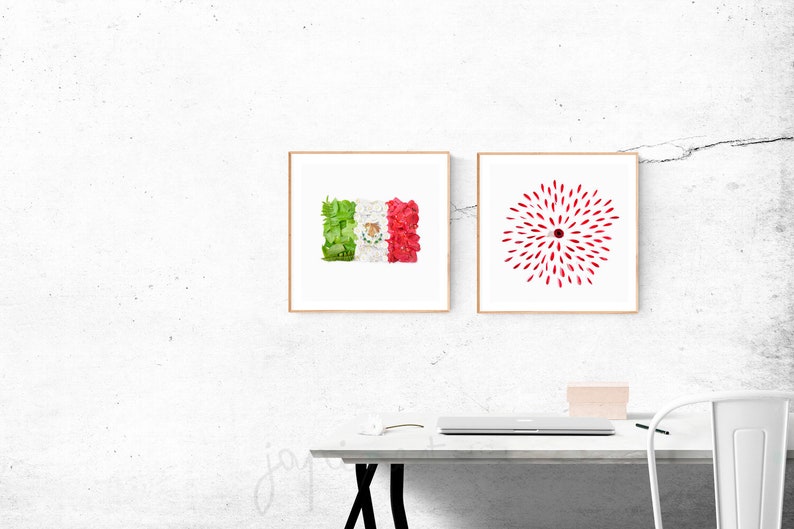 Mexico Print Mexico Flag Mexican Wall Art Mexico City Art Etsy