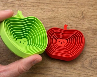 Apple Layered Fidget Toy for Classroom Rewards, Teacher Gift, Sensory Desk Toy