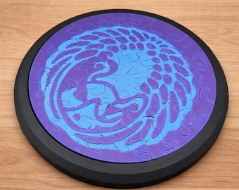 Survivor-Style Challenge Disk Puzzle — 3D Printed Brain Teaser Game