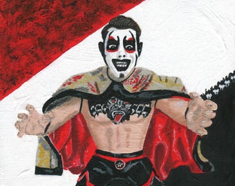 Danhausen Retro Toy Painting 8" x 10" Art print