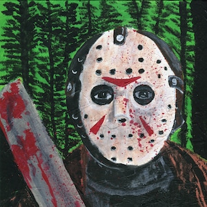 Friday The 13th Jason Voorhees Art Print 8&quot; x 10&quot;