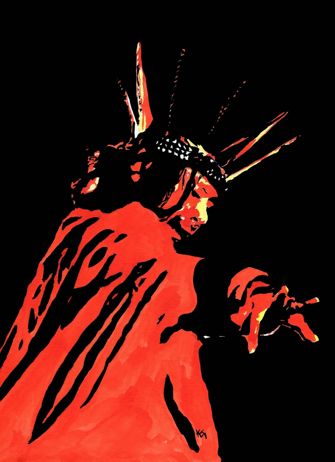 Shinsuke Nakamura Art Print 8