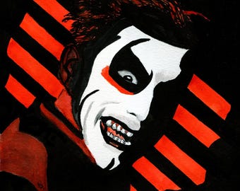 Danhausen Horror Painting 8" x 10" Art print