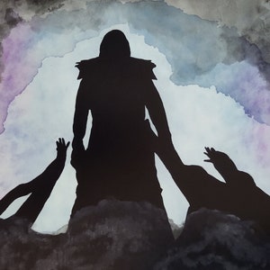 The Undertaker Wrestlemania 29, 8&quot; x 10&quot; Art Print, WWE, WWF