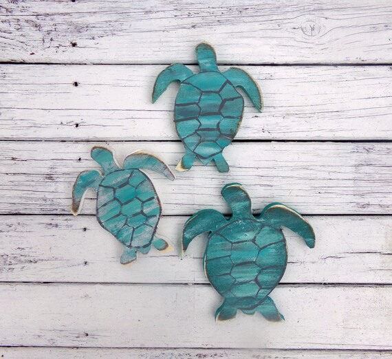 Sea Turtle Decor Ocean Nursery Decor Nautical Home Decor Etsy