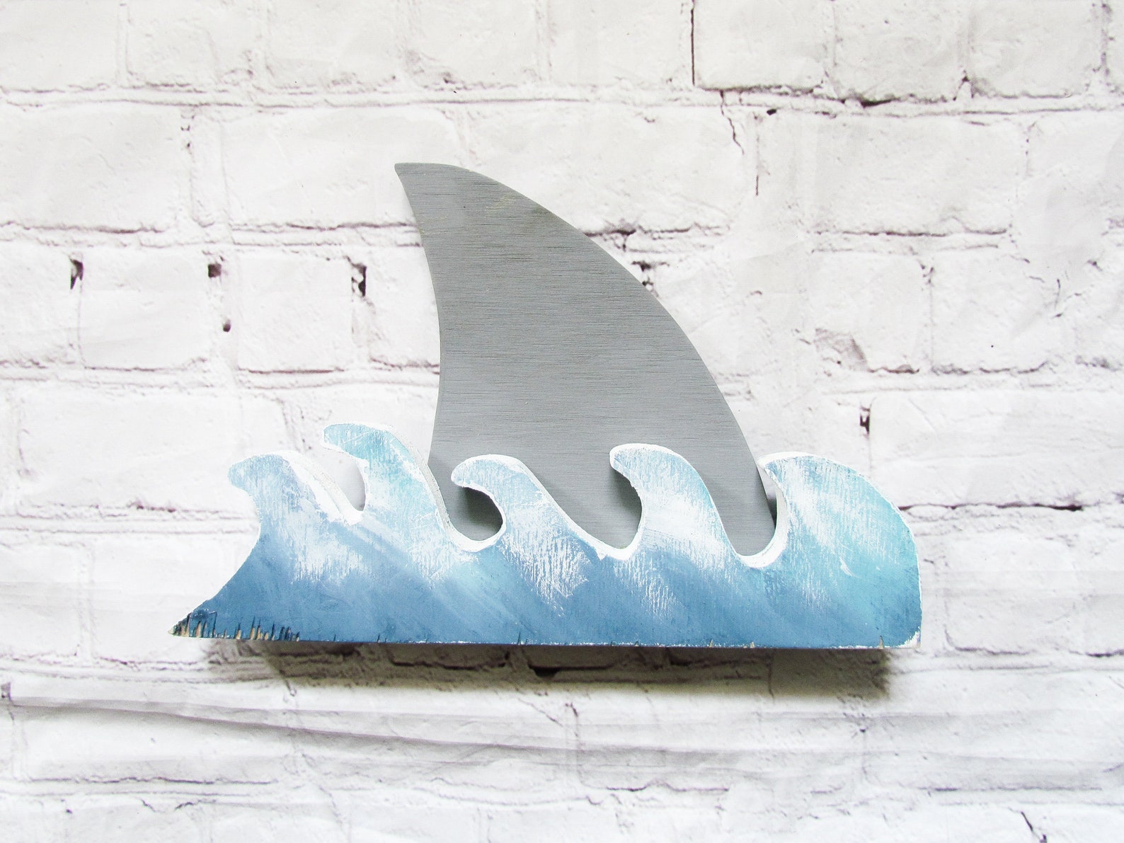 Wooden Shark Fin Decor Boys Bedroom Decor Ocean Nursery Etsy