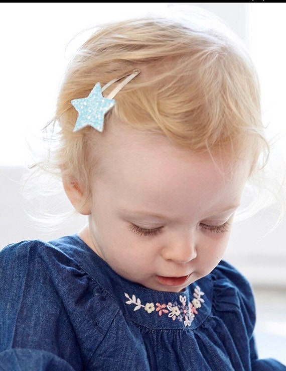 Star Hair Clips. Glitter Hairclips. Glitter Star Hair Snap Clip. Girls Hair Clips. Baby Hair Clips. Star Hair Snap Clips. Gift for Girls. Etsy