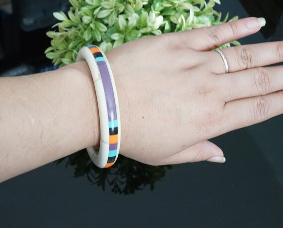 Camel Bone Bangle,Boho Style Bangle,Bone Jewelry,… - image 4