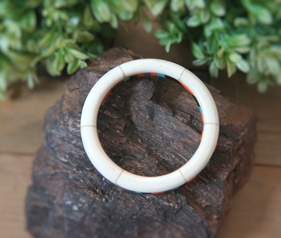 Camel Bone Bangle,Boho Style Bangle,Bone Jewelry,… - image 6
